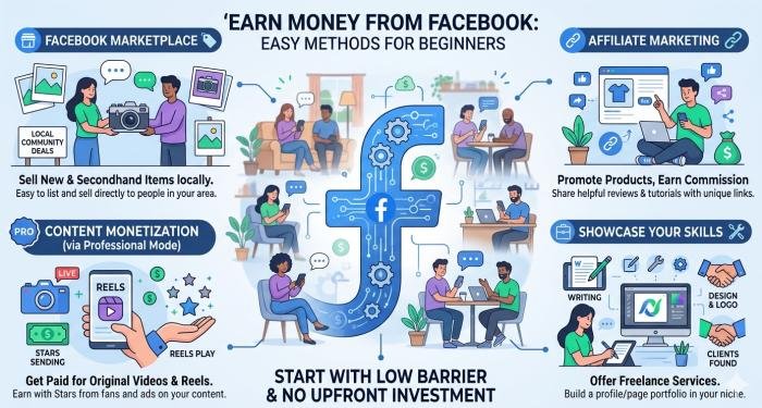 Earn money from Facebook
