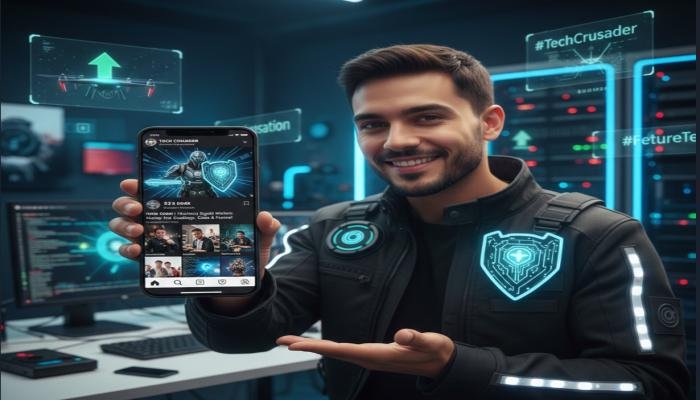 tech crusader Instagram followers