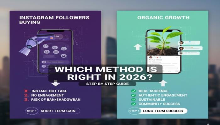 Instagram followers buying vs organic growth