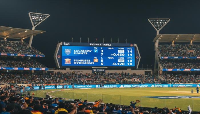 lucknow super giants vs sunrisers hyderabad standings