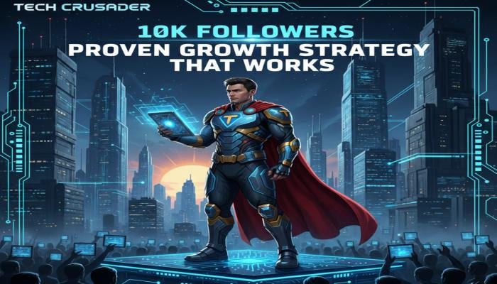 tech crusader 10k followers