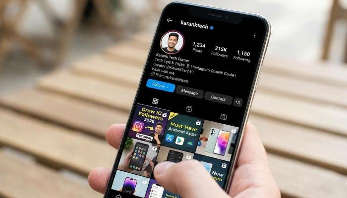ns news india karan k tech instagram followers