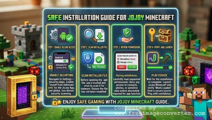 Jojoy Minecraft Guide Download Features & Safety Tips 4 jojoy minecraft