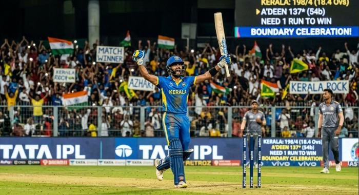 kerala cricket team vs gujarat cricket team match scorecard