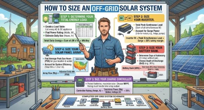 OFF Grid Solar System: Costs, Benefits & Setup Guide 2 off grid solar system