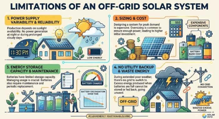 OFF Grid Solar System: Costs, Benefits & Setup Guide 3 off grid solar system