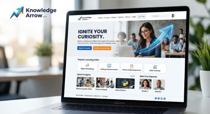 knowledgearrow.com website