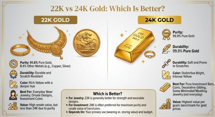Gold Rate Today Hyderabad: 22K & 24K Gold Price Per Gram and 10g 2 gold rate today hyderabad