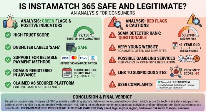 Instamatch 365: Sports, Games, Login, Payments and Safety Guide 3 instamatch 365