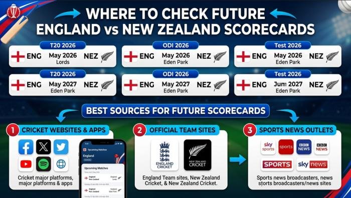 England Cricket Team vs New Zealand National Cricket Team Match Scorecard 3 england cricket team vs new zealand national cricket team match scorecard