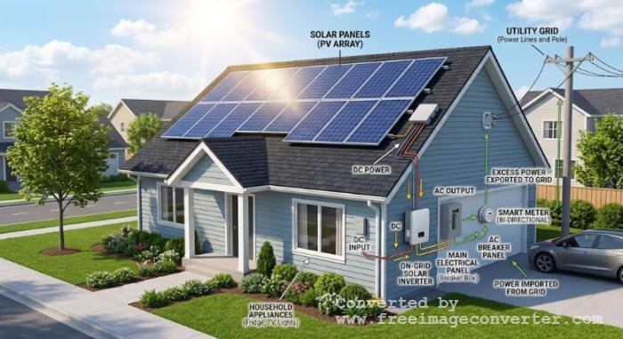 on grid solar system
