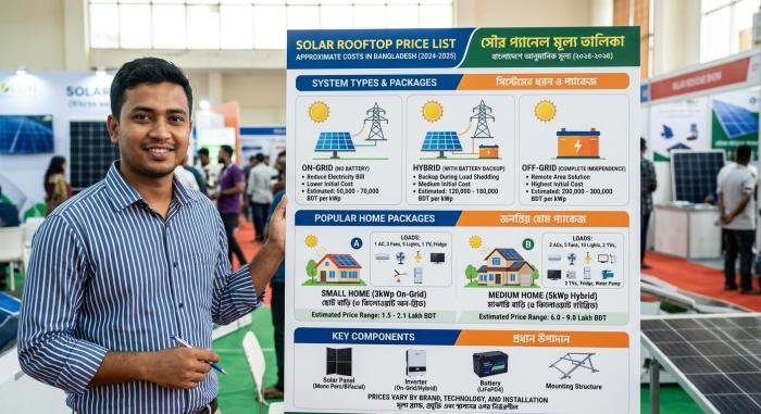 solar rooftop price list